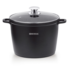 Herzog Fazék fedővel HR-SP24M, márvány fedél, 24cm/6L edény