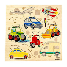 Hess fa puzzle járművek 8 db puzzle, kirakós