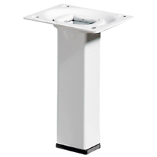 Hettich asztalláb 25 mm x 25 mm x 100 mm fehér bútor