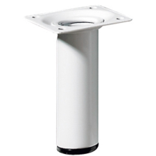 Hettich asztalláb átmérője 30 mm x 100 mm fehér bútor