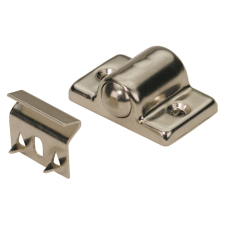 Hettich golyós csappantyú 12 mm x 30 mm x 20 mm nikkelezett bútor