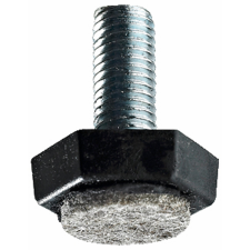 Hettich padlókiegyenlítő csavar filccel, M10 x 30 x 23 mm bútor