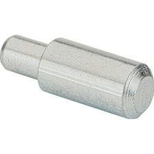 Hettich polctartó csap, 5/6 mm, nikkelezett bútor