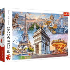 Hétvége Párizsban - 2000 darabos puzzle puzzle, kirakós