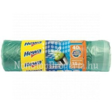 Hewa HEWA Szemeteszsák önzáró szalagos 55x62 cm (40 L/15 db) tisztító- és takarítószer, higiénia