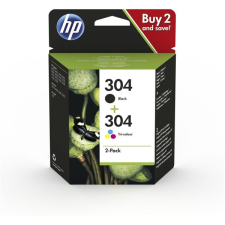 Hewlett Packard HP 3JB05AE (304) fekete és háromszínű tintapatron csomag nyomtatópatron & toner