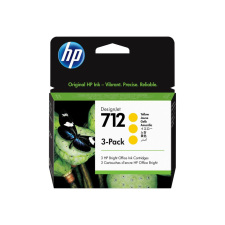 Hewlett-Packard HP 712 - 3-pack - yellow - original - DesignJet - ink cartridge (3ED79A) nyomtatópatron & toner