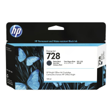 Hewlett-Packard HP 728 - matte black - original - DesignJet - ink cartridge (3WX25A) nyomtatópatron & toner