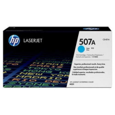 Hewlett Packard HP lézertoner CE401A No.507A kék 6000 old. nyomtatópatron & toner