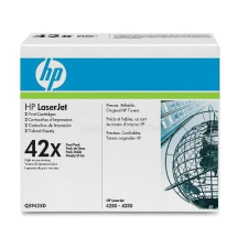 Hewlett Packard HP lézertoner Q5942XD No42XD fekete 2x20000 old. nyomtatópatron & toner