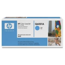 Hewlett Packard HP lézertoner Q6001A No.124A kék 2000 old nyomtatópatron & toner