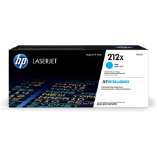 Hewlett Packard HP lézertoner W2121X No.212X kék 10.000 old. nyomtatópatron & toner
