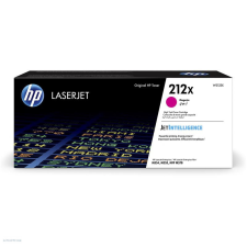 Hewlett Packard HP lézertoner W2123X No.212X bíbor 10.000 old. nyomtatópatron & toner