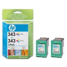Hewlett Packard HP tintapatron CB332EE No.343 színes Dupla C8766E nyomtatópatron & toner