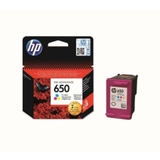Hewlett Packard HP tintapatron CZ102AE No.650 színes nyomtatópatron & toner