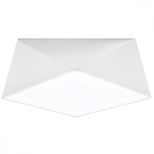 HEXA LED plafon mennyezeti lámpa 2xE27 négyzet alakú lámpatest 35cm fehér SOLLUX világítás