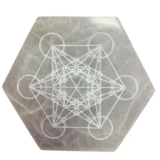  Hexagonális Energetizáló Alátét 18cm - Irány és Döntés gyógyhatású készítmény
