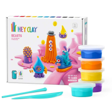 Hey Clay levegőn száradó nagy Gyurmakészlet - Bestiák 15db gyurma