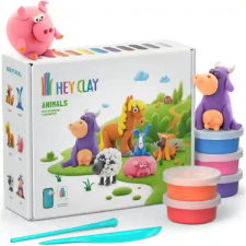 Hey Clay - &quot;Állatok&quot; színes gyurma készlet gyurma