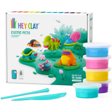 Hey Clay - "Egzotikus kedvencek" színes gyurma készlet gyurma