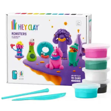 Hey Clay - "Szörnyek" színes gyurma készlet gyurma