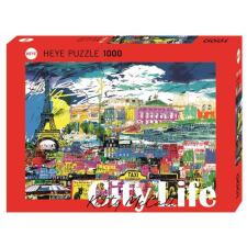 Heye 1000 db-os puzzle - City Life - I love Paris (29741) puzzle, kirakós