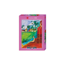 Heye 1000 db-os puzzle - Daily Life - By The River (30071) puzzle, kirakós