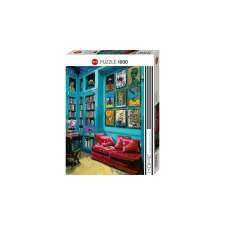 Heye 1000 db-os puzzle - Room With Red Sofa (30082) puzzle, kirakós