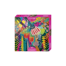 Heye 1000 db-os Quadrat puzzle - Flowery - Beatiful Futures (30037) puzzle, kirakós