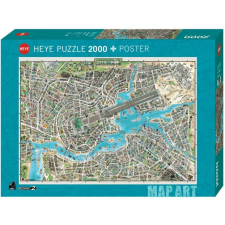 Heye 2000 db-os puzzle - City of Pop (29844) puzzle, kirakós