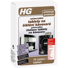 HG Univerzális kávégép tisztító tabletta, 10 db kávéfőző kellék