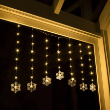 Hi LED-függöny 47 meleg fehér LED-del karácsonyfa izzósor