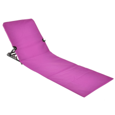 Hi rózsaszín összecsukható PVC strandmatrac (423981) kerti bútor