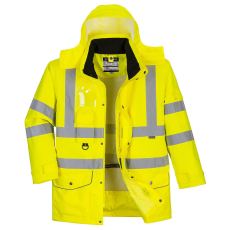  Hi-Vis 7:1 Traffic kabát PW_S427YERXL Sárga - XL méret