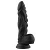 Hidden Desire Vibráló dildó Lökő, 9 mód, USB tölthető 17x5 cm fekete szilikon