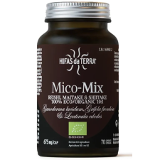 Hifas da Terra Mico-Mix (Reishi, Maitake, Shiitake), BIO, 70 kapszula Étrend-kiegészítő vitamin és táplálékkiegészítő
