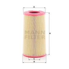 HIFLOFILTRO Mann-Filter C26024KIT Levegőszűrő autóalkatrész