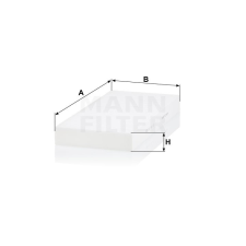 HIFLOFILTRO Mann-Filter CU40110 Pollenszűrő pollenszűrő