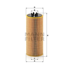 HIFLOFILTRO Mann-Filter HU12110X Olajszűrő olajszűrő