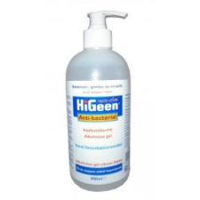 HiGeen kézfertőtlenítő gél enyhe citrom illattal - 500ml kézápolás