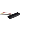 HIGHSIDER LED STRIPE hátsó lámpa, füstszínű üveg, fekete, ABE engedéllyel, univerzális motorkerékpárhoz, robogóhoz, mopedhez, quadhoz, Vespa-hoz HIGHSIDER Elektronika Világítások Hátsó lámpák