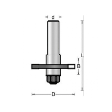 Hikoki Marófej 40x6x58 (754121) barkácsgép tartozék