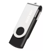 HIKSEMI M200S Rotary USB Type-A 2.0 32GB Pendrive - Fekete/Ezüst (HS-USB-M200S(STD)/32G/NEWSEMI/WW)