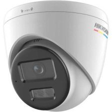 Hikvision 2 MP fix ColorVu IP dómkamera; IR/láthatófény; beépített mikrofon megfigyelő kamera