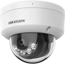 Hikvision 2 MP fix EXIR IP dómkamera; IR/láthatófény; beépített mikrofon megfigyelő kamera