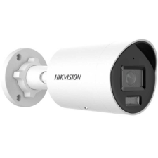 Hikvision 2 MP WDR fix EXIR AcuSense IP csőkamera 40 m IR-távolsággal; mikrofon; fény- és hangriasztás megfigyelő kamera