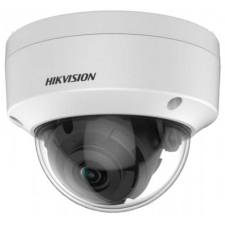 Hikvision 5 MP THD vandálbiztos fix EXIR dómkamera; 12VDC/PoC megfigyelő kamera