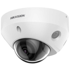 Hikvision 8 MP WDR fix EXIR AcuSense IP mini dómkamera; mikrofon; hang I/O; riasztás I/O megfigyelő kamera