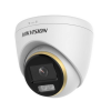 Hikvision Analóg HD, Turret kamera, 3K, Fix objektív, 2.8mm, Fehér LED 40m, Fém és műanyag házas, DC12V