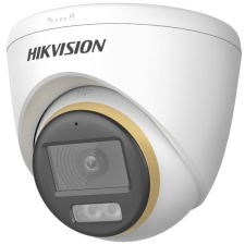  Hikvision DS-2CE72DF3T-LFS (3.6mm) 2 MP ColorVu THD WDR fix turret kamera, IR/láthatófény, beépített mikrofon megfigyelő kamera